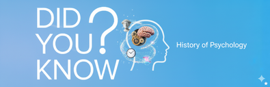Die Geschichte der Psychologie