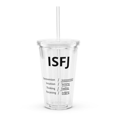 Personality Types - Transparent Acrylic Mug