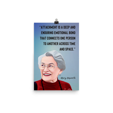 Psychologie Poster - Mary Ainsworth