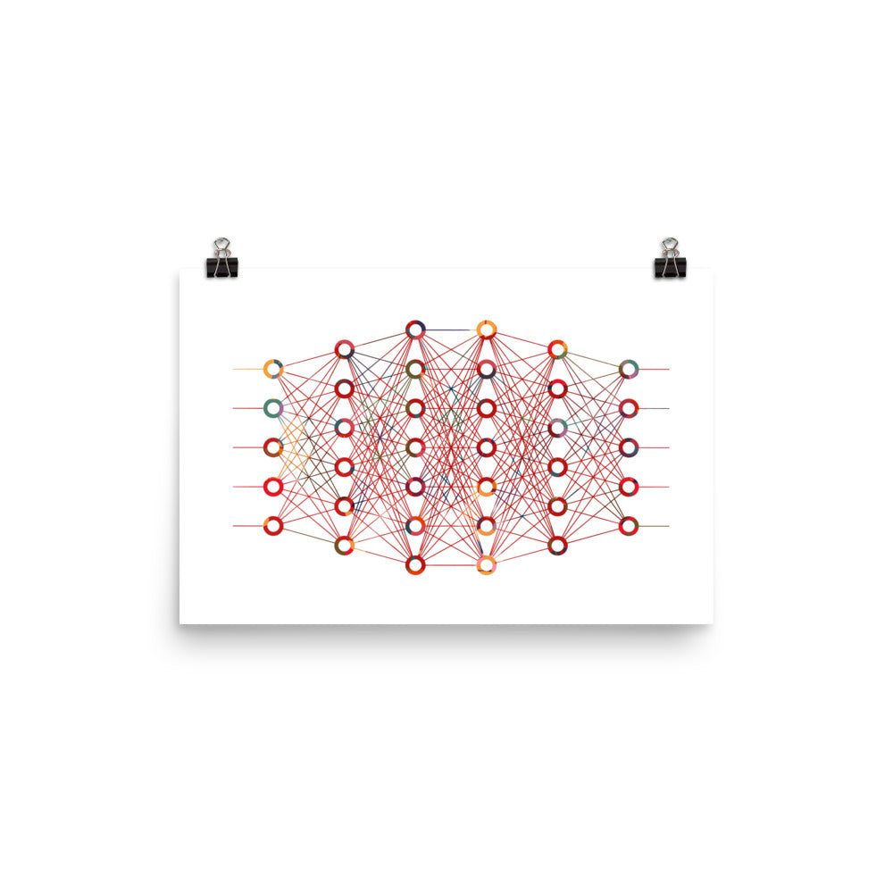 Neuronales Netzwerk - Poster