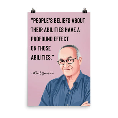 Albert Bandura - Poster