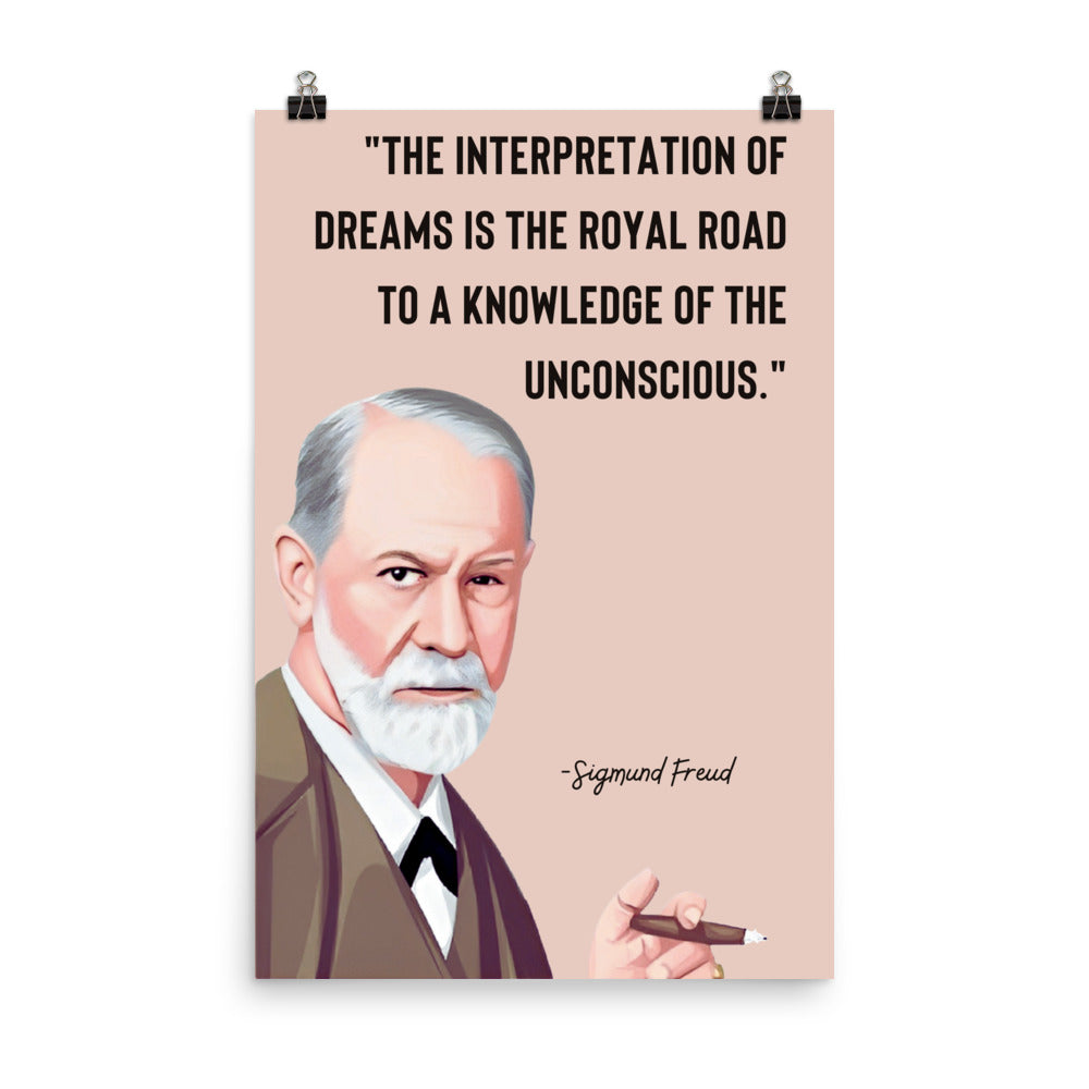 Sigmund Freud - Poster