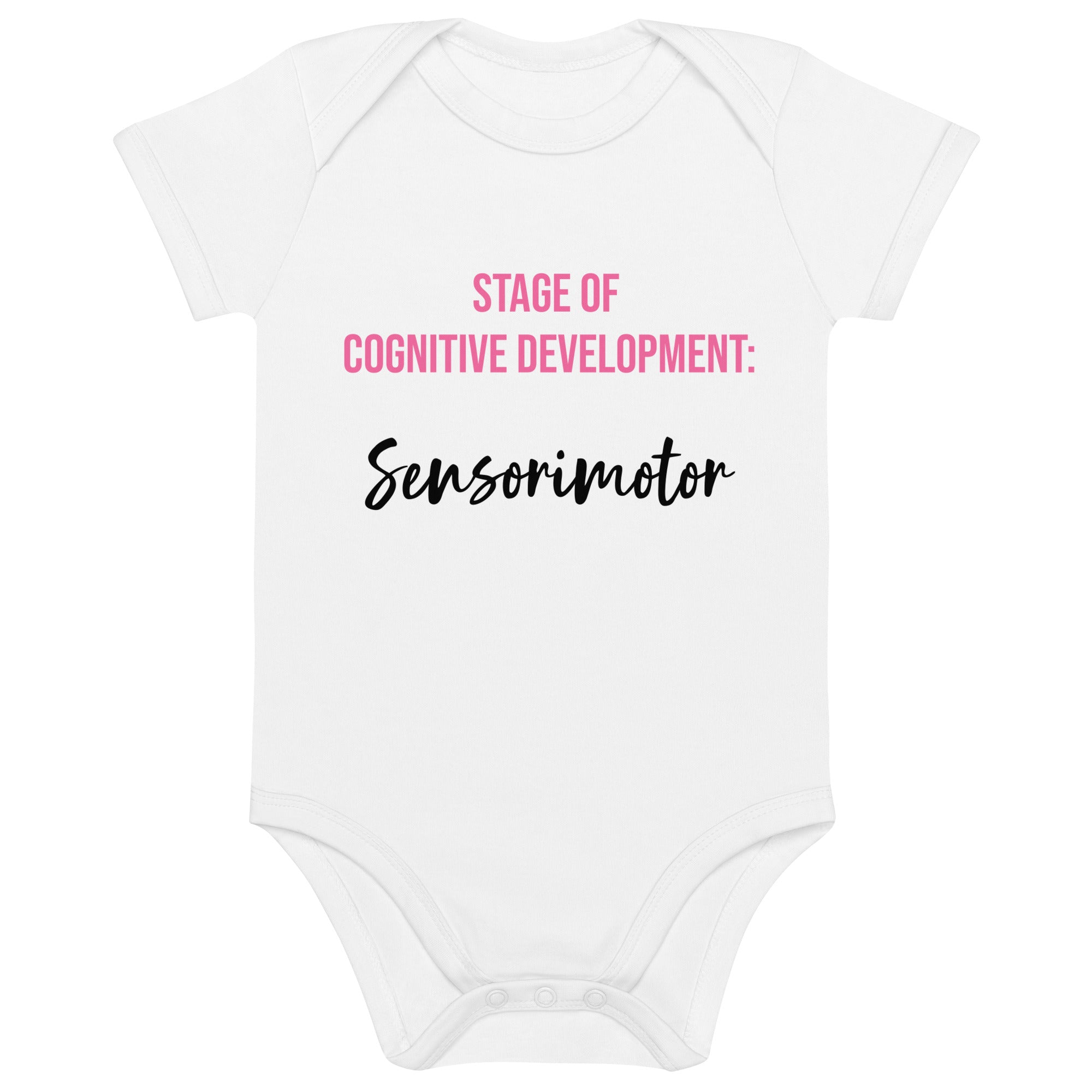 Cognitive Development Stage GIRLS - Babystrampler aus Bio-Baumwolle