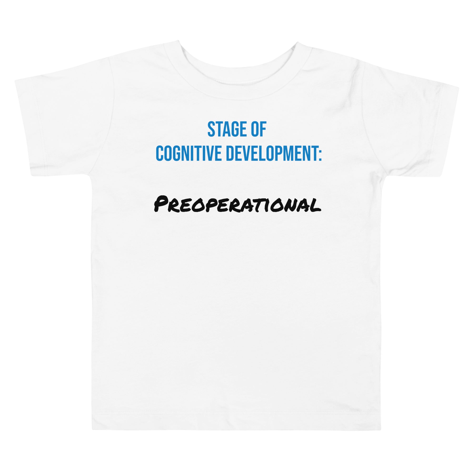 Preoperational Stage - Kurzärmeliges Baby-T-Shirt