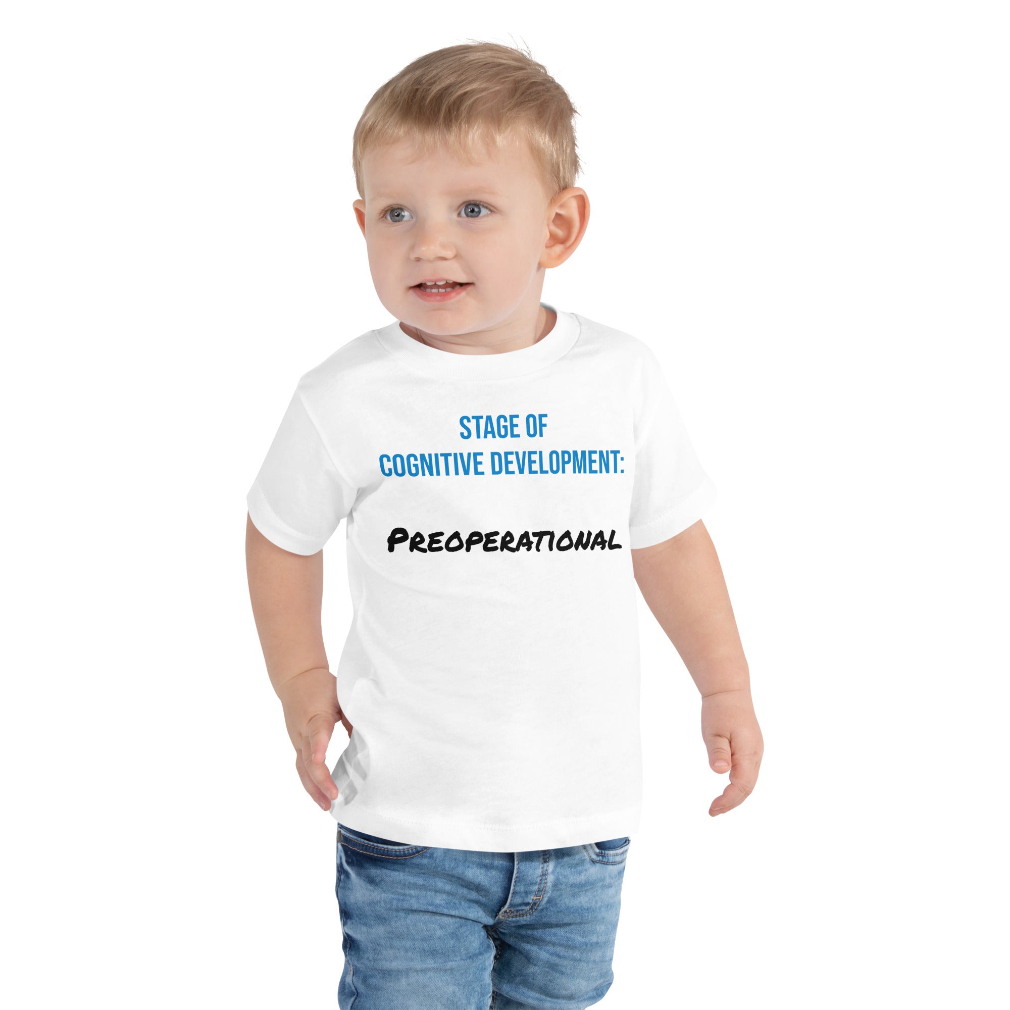 Preoperational Stage - Kurzärmeliges Baby-T-Shirt