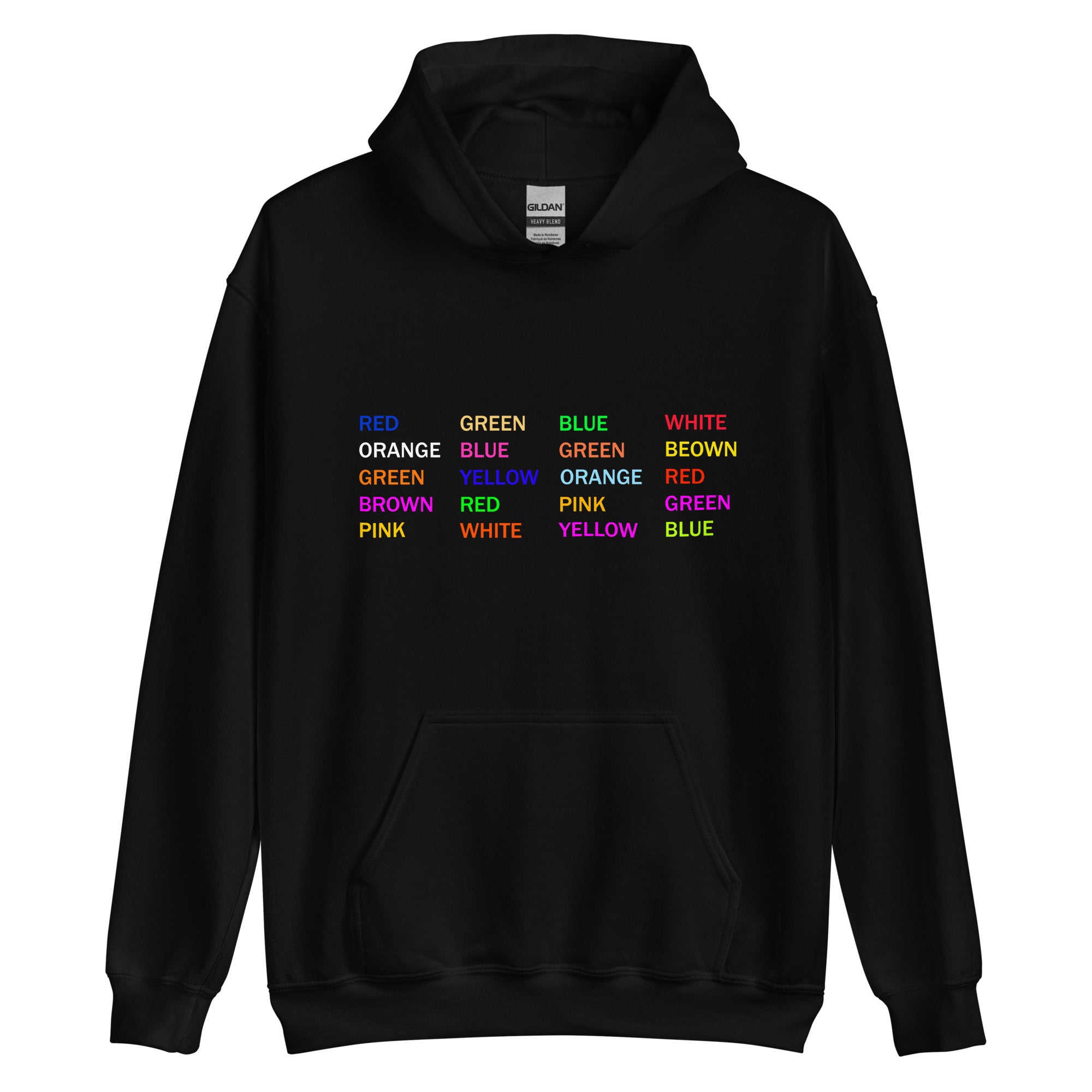 Stroop Test - Hoodie (Unisex)