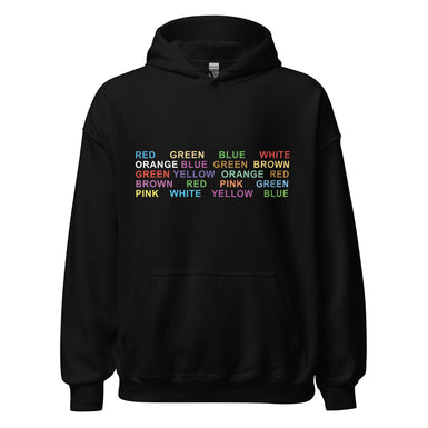 Psychology Hoodie - Stroop Test (Unisex)