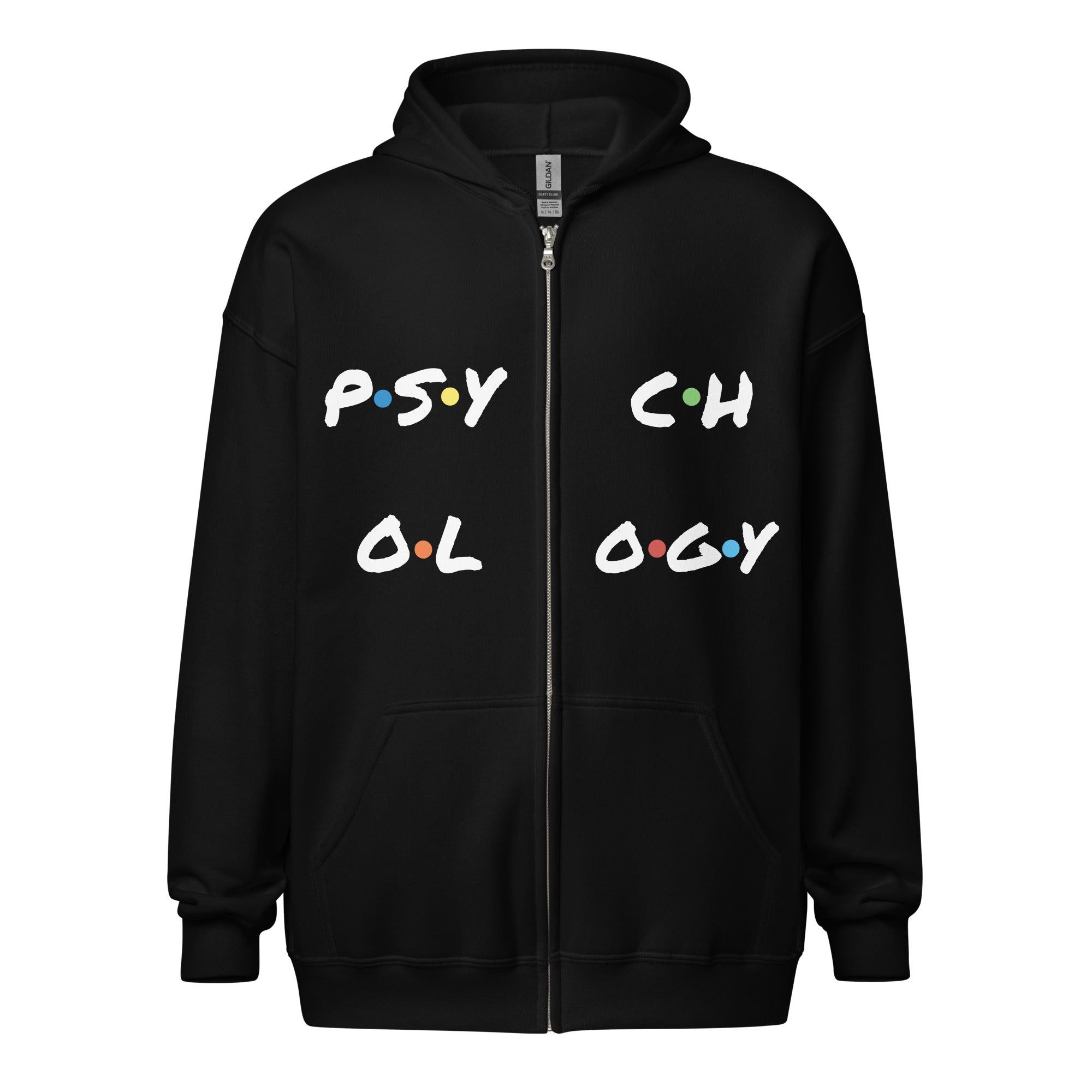 Psychology Friends - Zip Hoodie (Unisex)