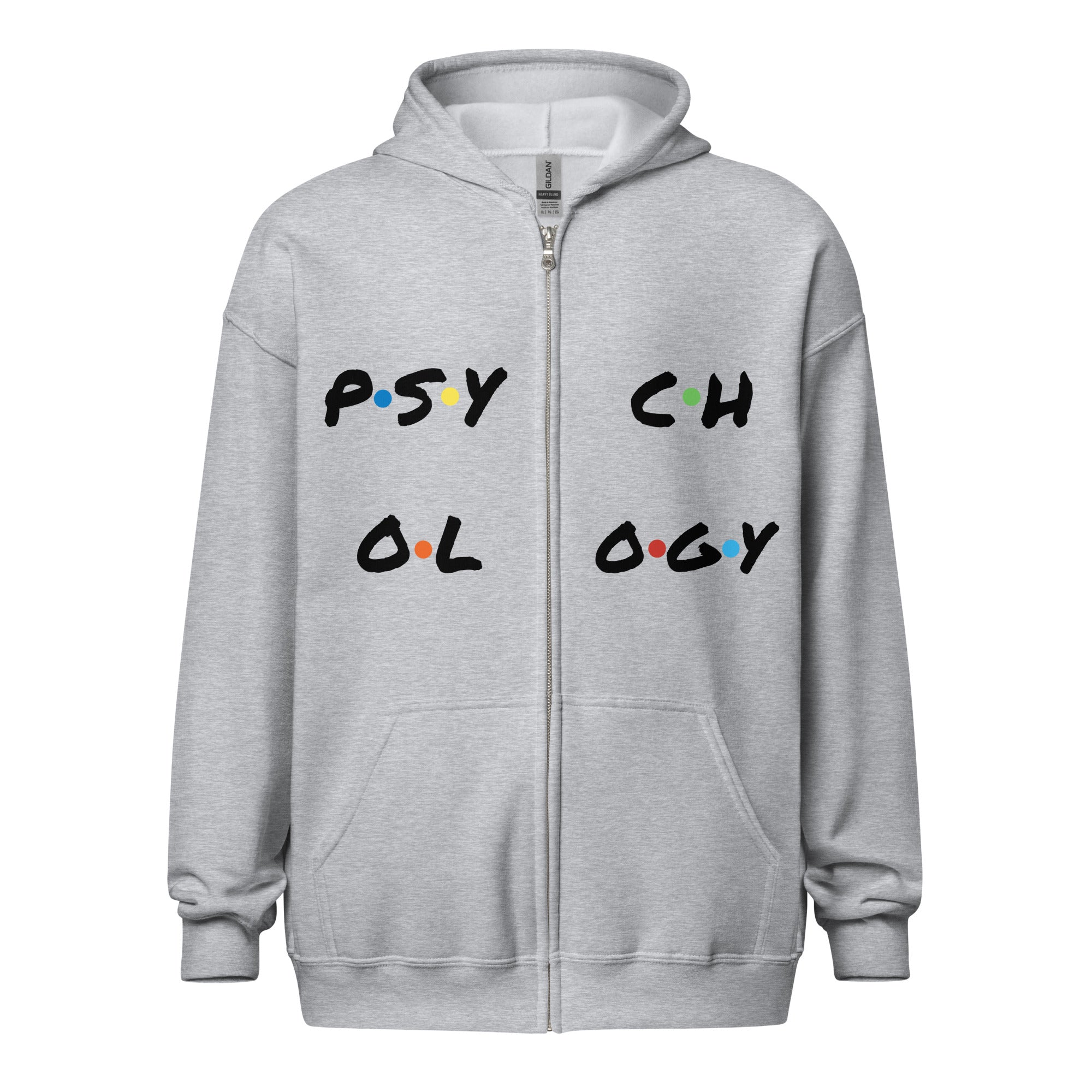 Psychology Friends - Zip Hoodie (Unisex)