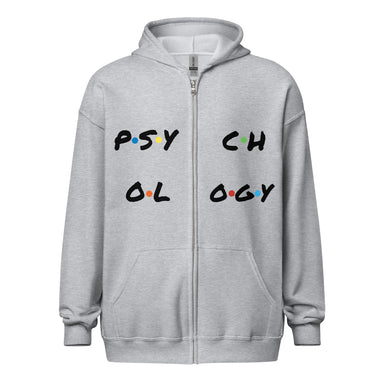 Psychology Zip Hoodie - Friends (Unisex)